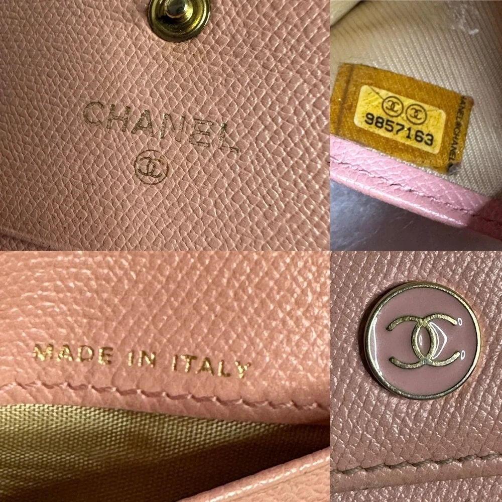 💯Authentic Chanel Trifold Short Wallet🍀